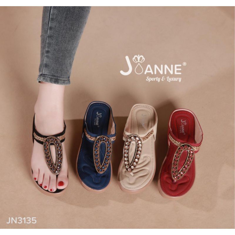 [JOANNE] Sandal Wedges Wanita SJ3135