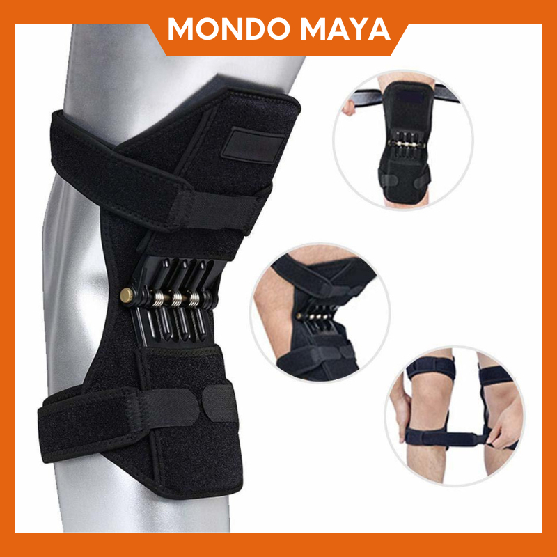 Booster Spring Knee Brace Support / Knee Brace Support Penahan Beban Lutut/ Alat Terapi Lutut