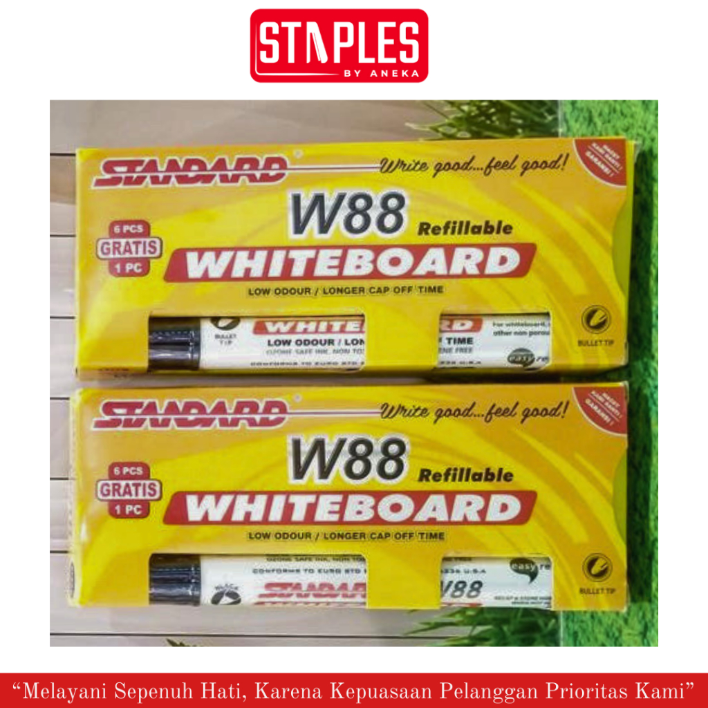 

Standard Spidol Whiteboard W88 / Spidol permanent P77 / Spidol Papan Tulis
