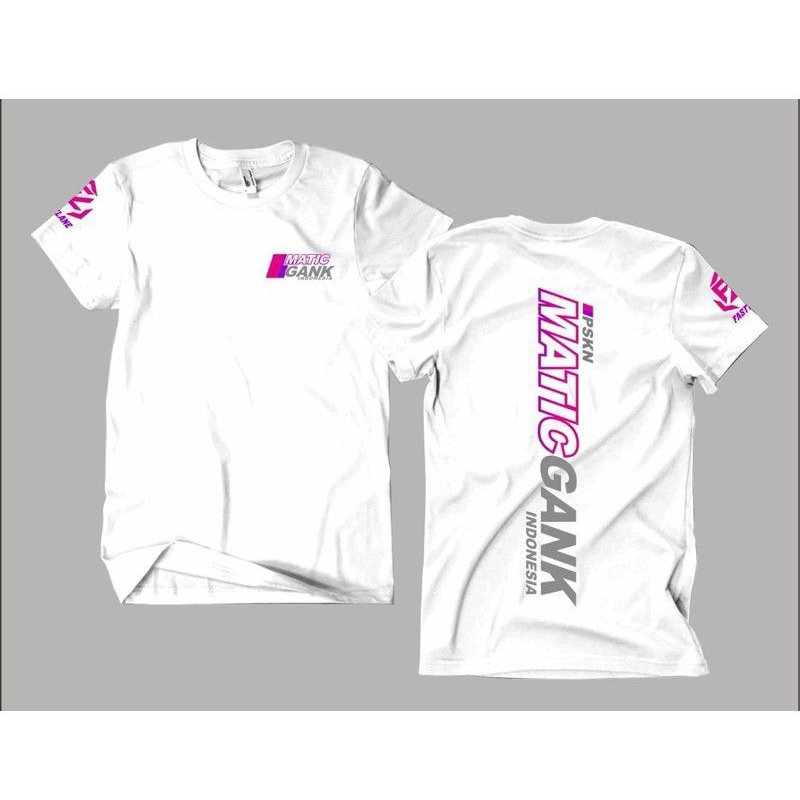 Kaos Matic Gank /Kaos Racing Pskn Matic Gank Indonesia T-shirt