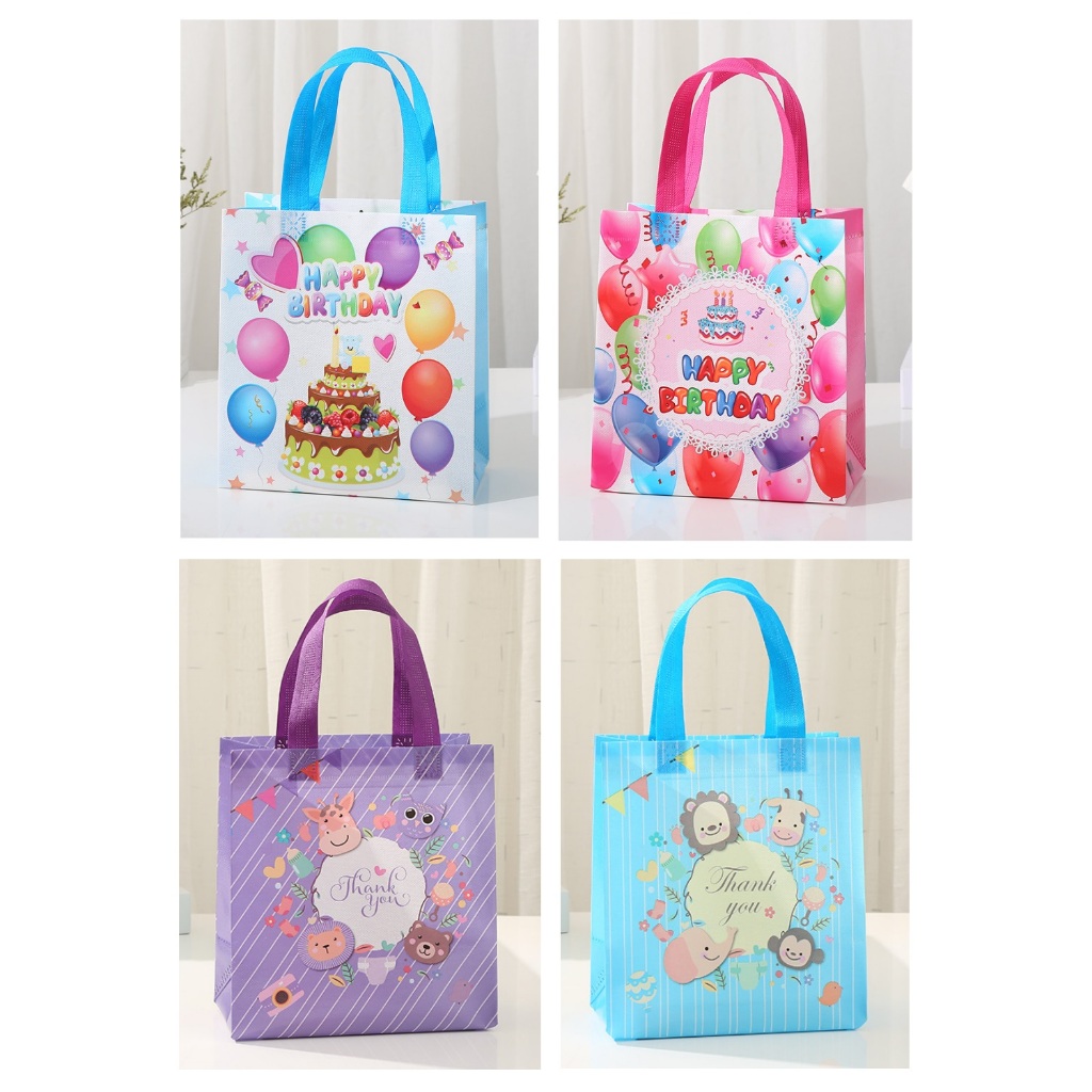 

Tas Bingkisan Tas Souvenir Tas Hadiah Goodie Bag Ulang Tahun Anak - Spunbond