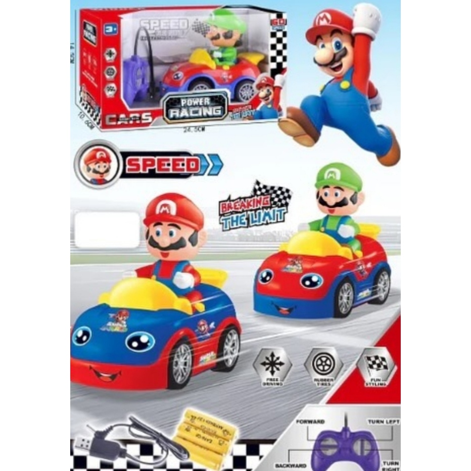 mainan mobil rc cars go kart game mobil remote mario luigi rc cars race rc  toys terbaru mobil remot