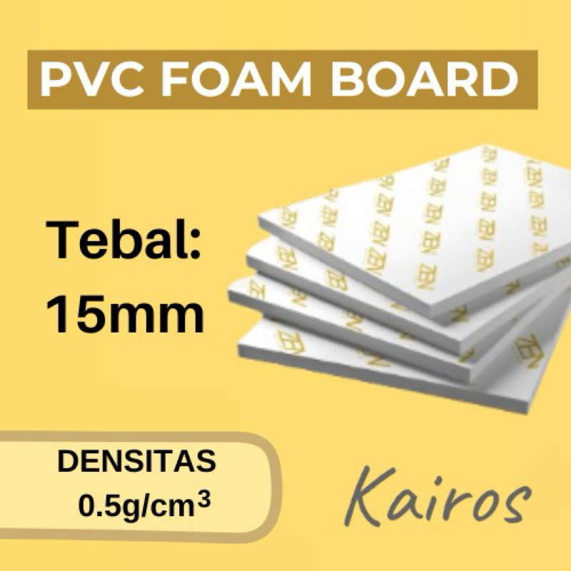 PVC Foam Board Potongan 15mm / PVC Board / Foam Board