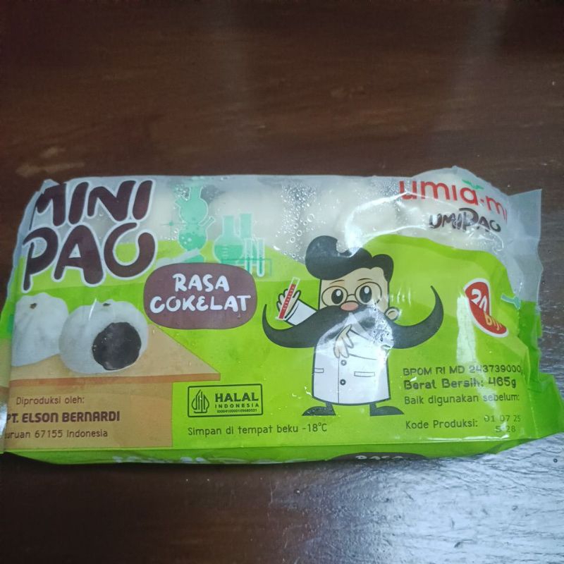 

Mini Pao umia-mi Rasa Coklat isi 30pc