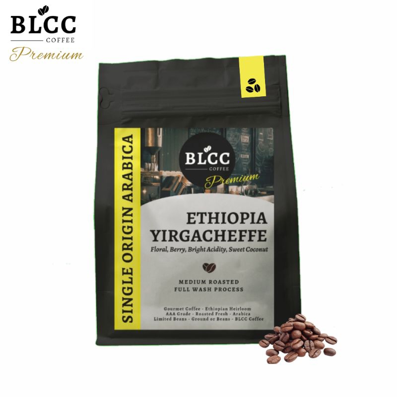 

200 gram Kopi Arabica Ethiopia Yirgacheffe - BLCC Premium Coffee