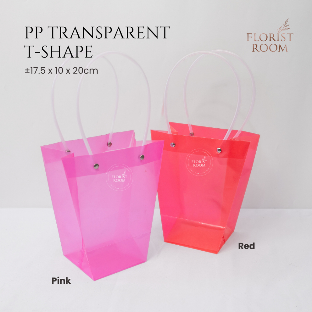 

PP Transparent T-Shapped Flower Bag- Kantong bunga - barang florist