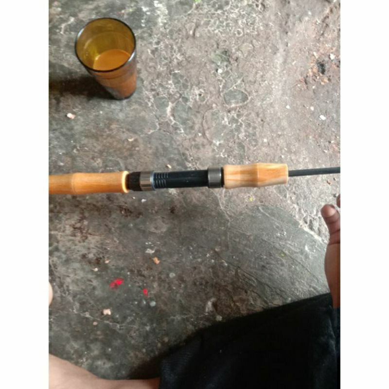 GAGANG JORAN KAYU TERMURAH+REELSEAT WADER 16 DPS/ALAT PANCING IKAN