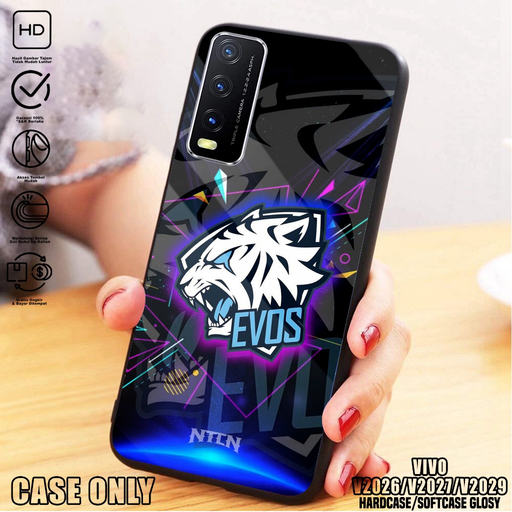 Case VIVO VIVO V2026 / V2027 / V2029 - Casing VIVO V2026 / V2027 / V2029 [ EVOS ] Silikon VIVO V2026