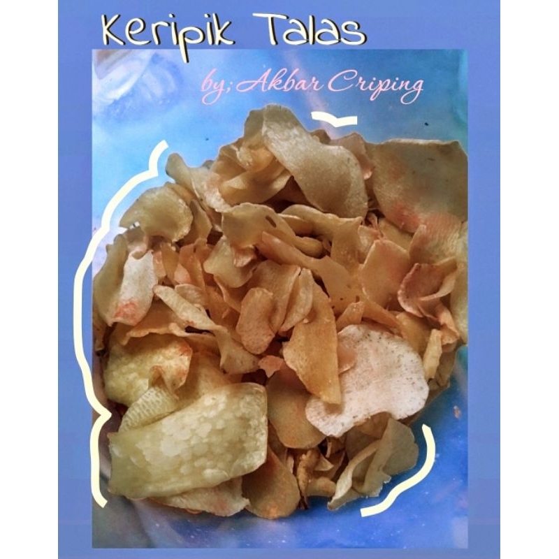 

Keripik talas 500gr /snack/oleh-oleh/home made/keripik