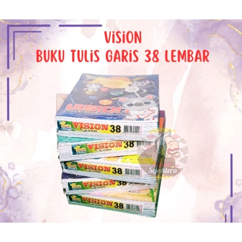 

buku vision isi 38 lembar