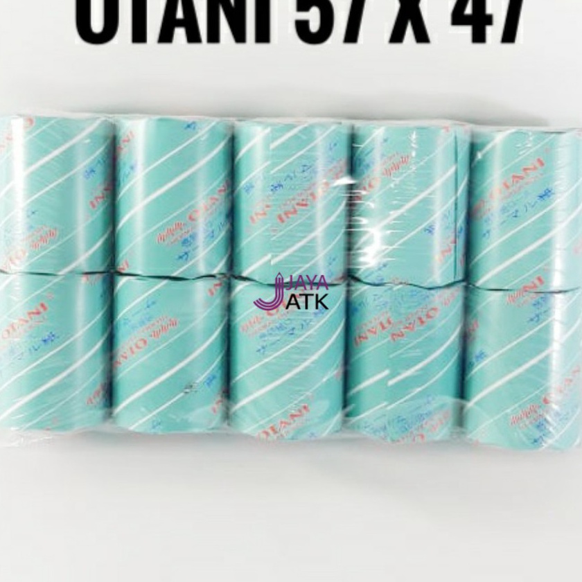 

KF7 PROMO KERTAS THERMAL 57x47 THERMAL PAPER OTANI KERTAS OTANI 57x47 THERMAL 58X48 KERTAS THERMAL 57