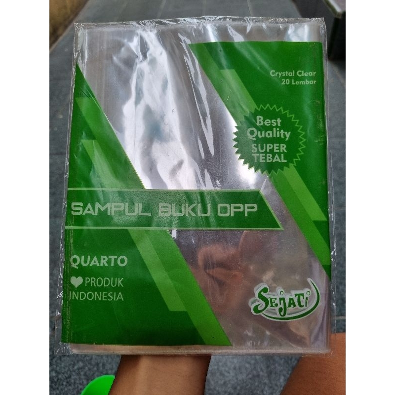 

SAMPUL BUKU TULIS QUARTO/BOXY SEJATI 1 BUNGKUS ISI 20