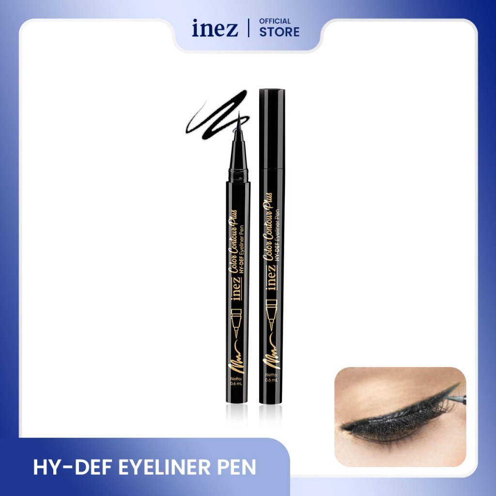INEZ Hy-Def Eyeliner Pen | Eyeliner Spidol Inez