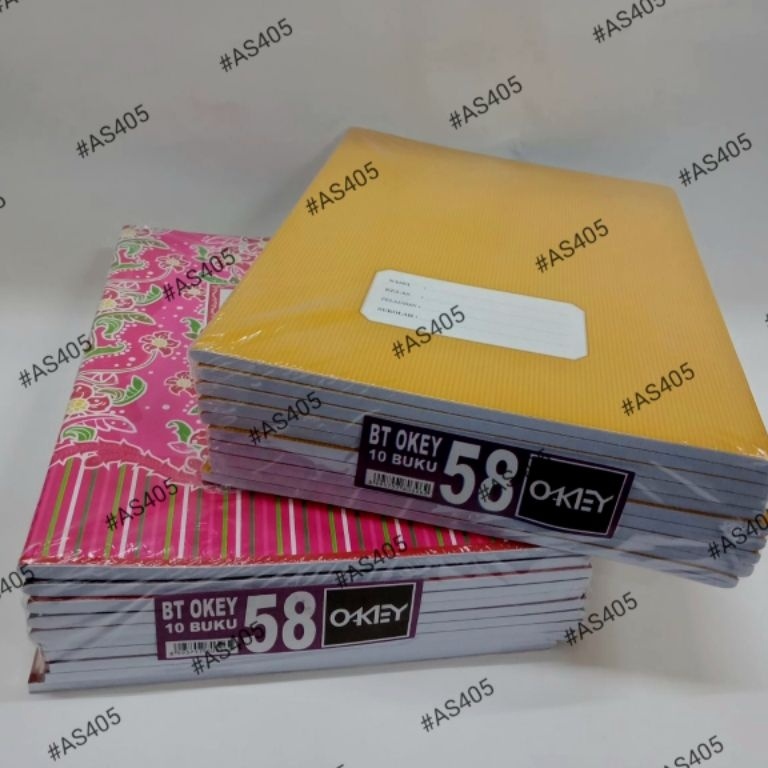 

Buku Tulis OKEY isi 58 lembar Produk dari buku Kiky KODE R7N9