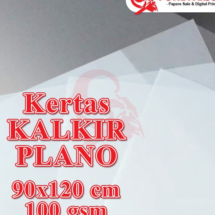 

Diskon KERTAS KALKIR TRACING PAPER 1 gsm 9 x 12 cm PLANO
