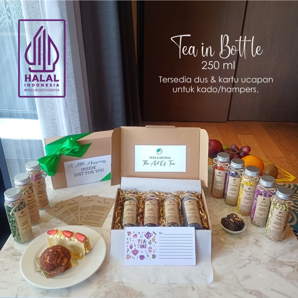 

Tea in Bottle 250 ml - Suvenir Teh & Tisane All Variant Premium