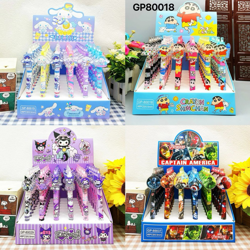 

DELUNASHOP PULPEN CETEK KLIK PEN SANRIO MELODY CINNAMOROLL KUROMI POMPOMPURIN PENA