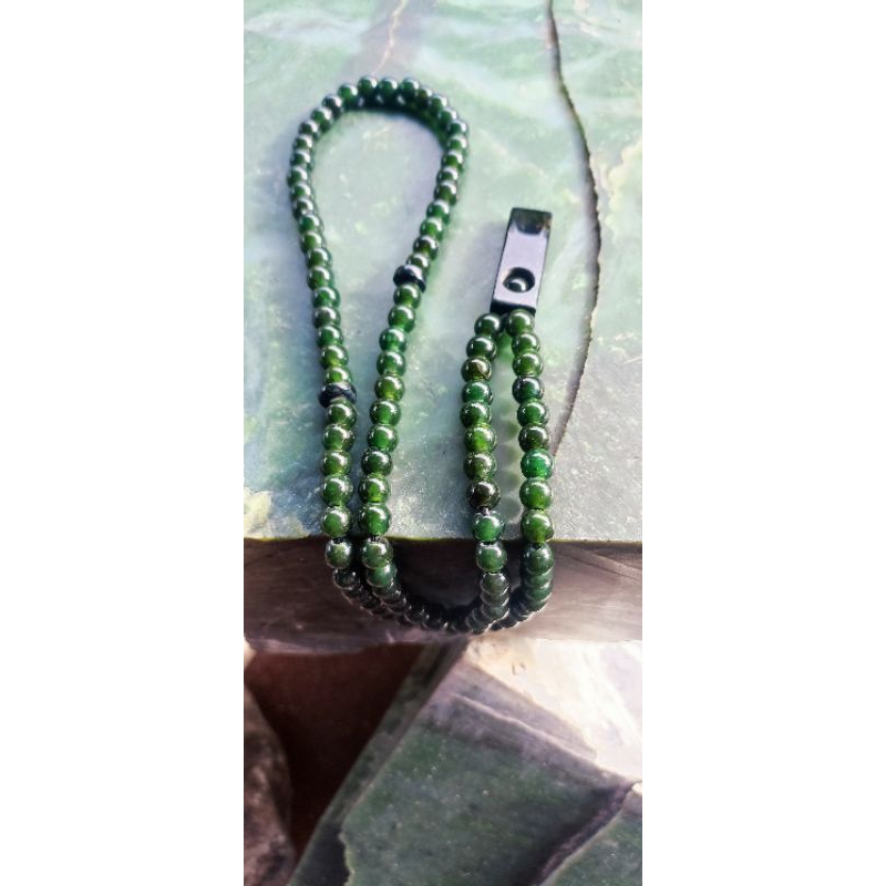 TASBIH BLACK JADE ACEH