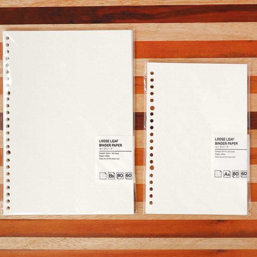 

Limit Panmomo Loose Leaf Binder Paper A5 Isi Kertas BinderRefill Kertas Binder