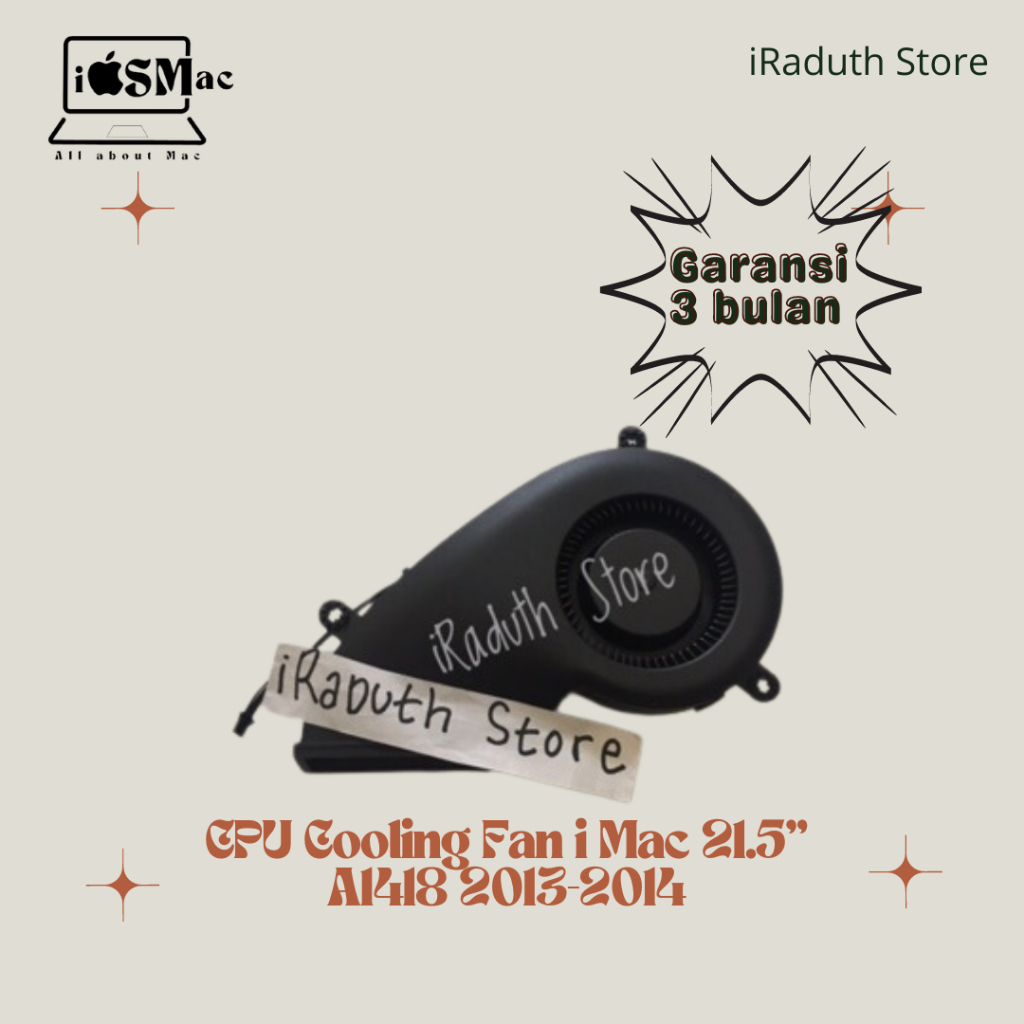 CPU Cooling Fan i Mac 21.5” A1418 2013-2014