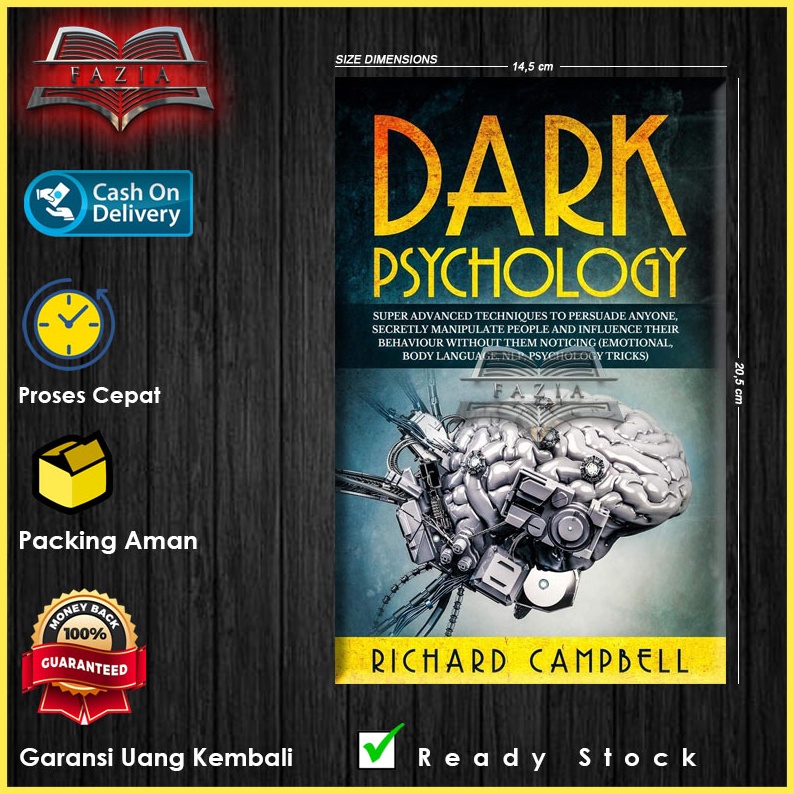 SENSASIONAL IndonesiaEnglish Dark Psychology by Richard Campbell
