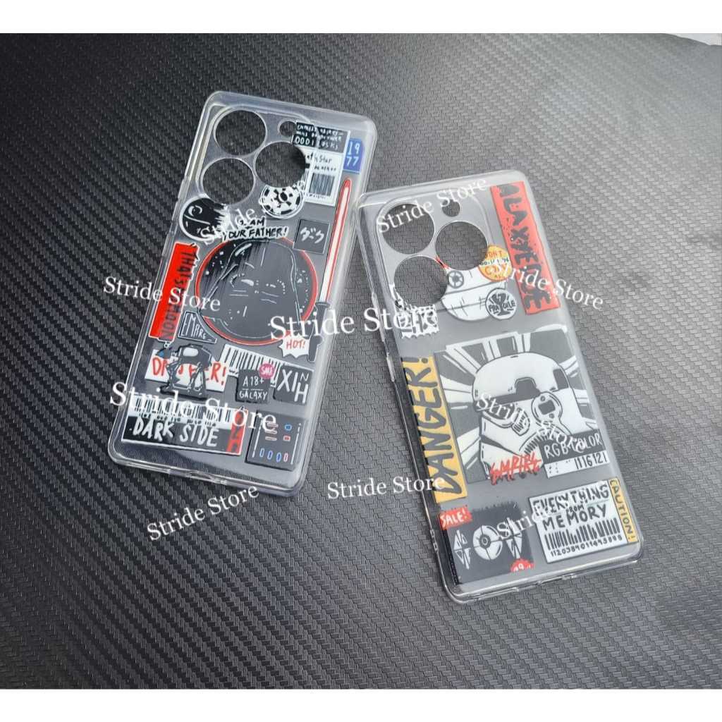 LIMITLESS case realme 12 5g realme 12 pro plus clear case gambar soft case transparan kartun