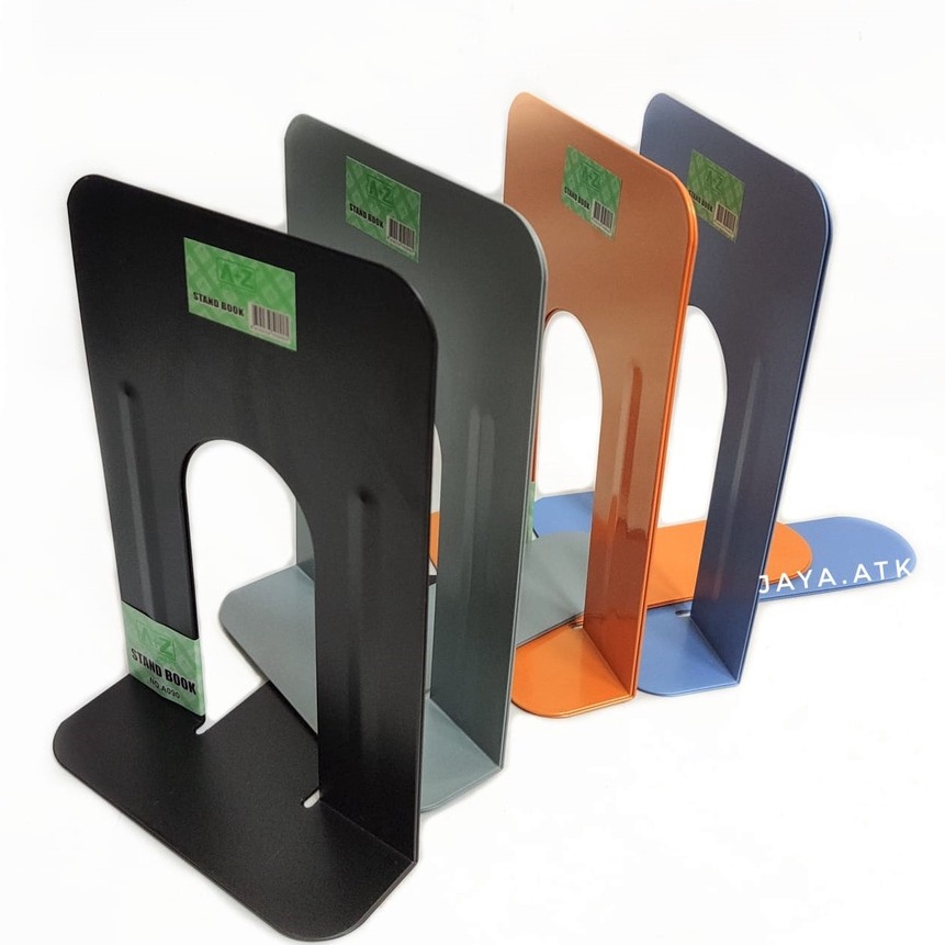 

KI3 PEMBATAS BUKU BESI BOOK END BESAR 9 IN MAGAZINE HOLDER BOOKEND WARNA HITAM BAGUS