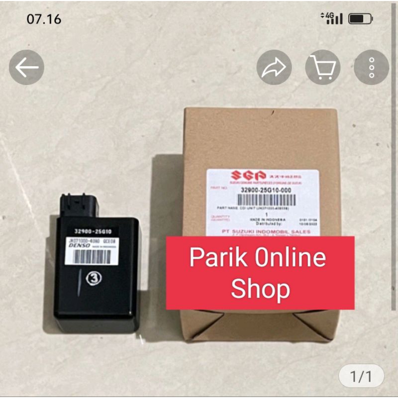 Cdi Denso Suzuki Satria Fu Karbu Barong 150