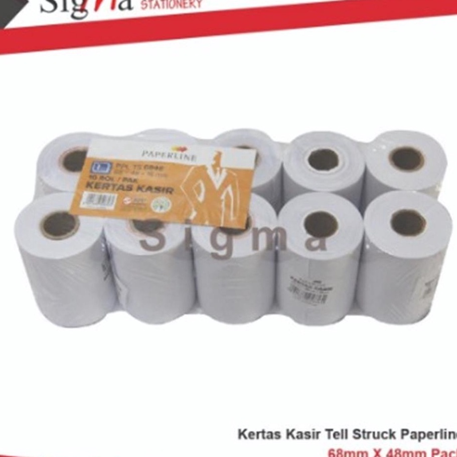 

Mega Kertas Struk Kertas Kasir 75x65 44 x 65 58 x 48 58 x 65 PAPERLINE berbagai ukuran pack