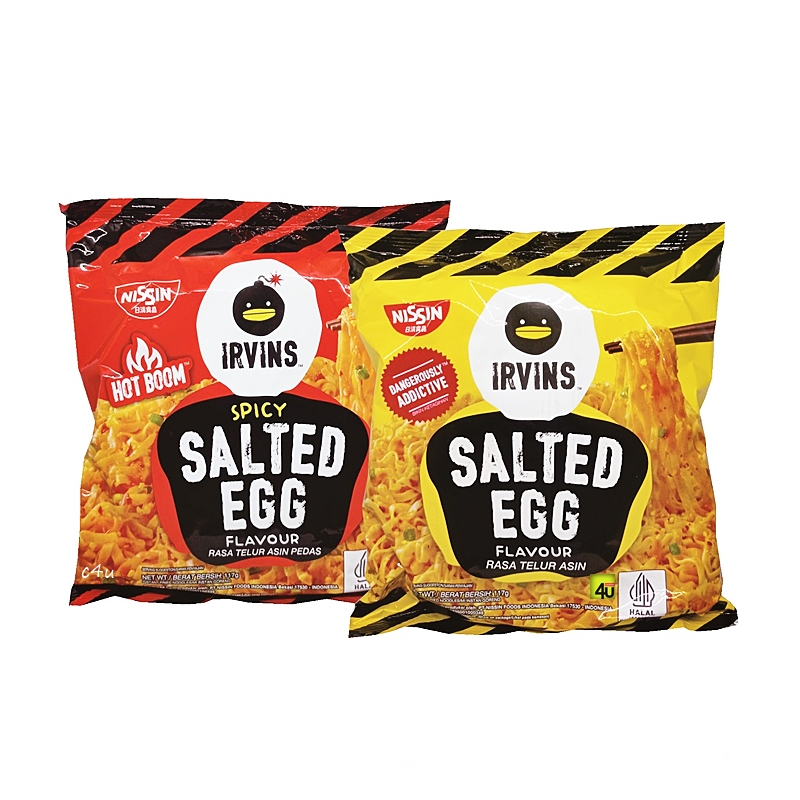 

Nissin IRVINS - Salted Egg Instant Noodle - 117 gr