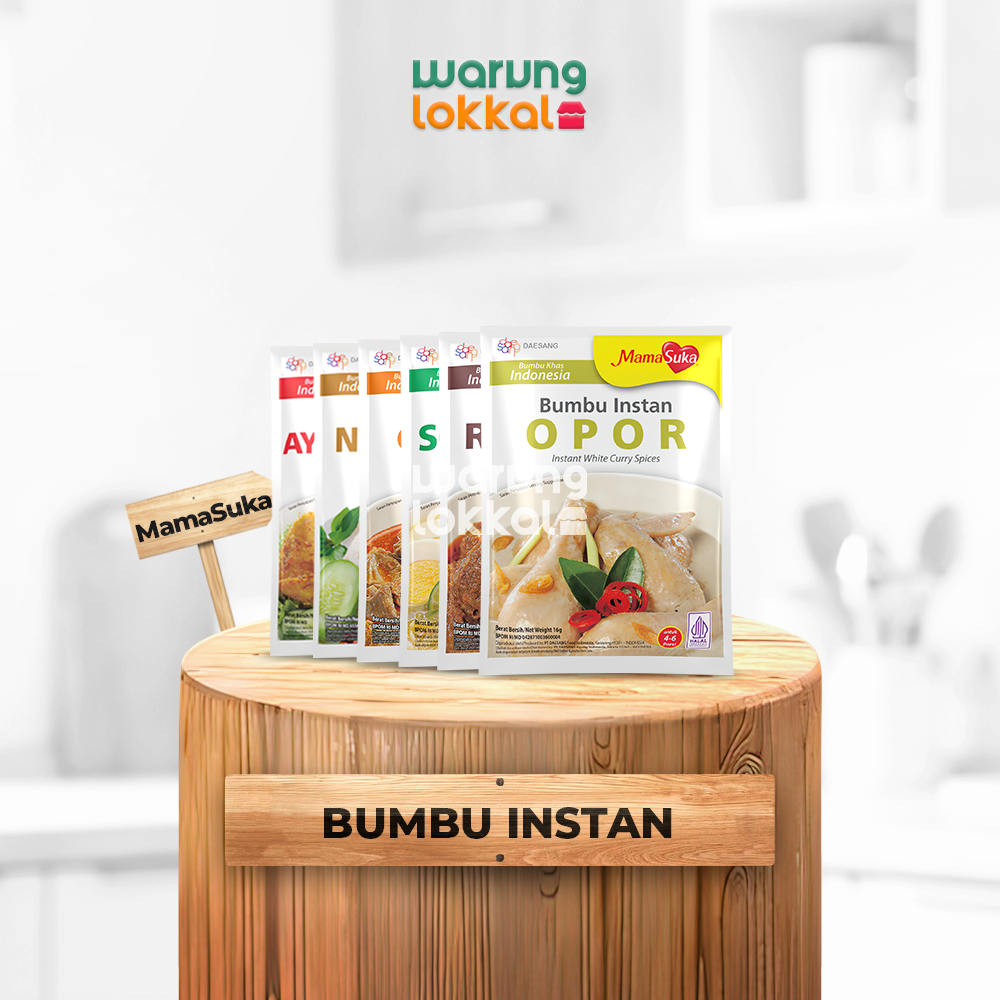 

MamaSuka Bumbu Instan All Variant - Warung Lokkal