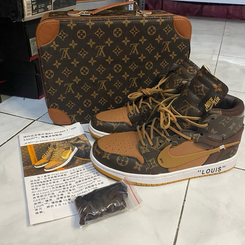 Air Jordan High Retro x OffWhite x LV (43)