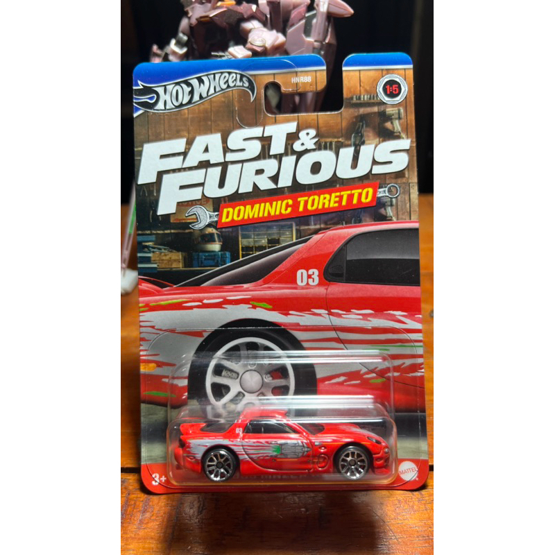 Hotwheels Mazda RX-7 | fast and furious Dominic Toretto