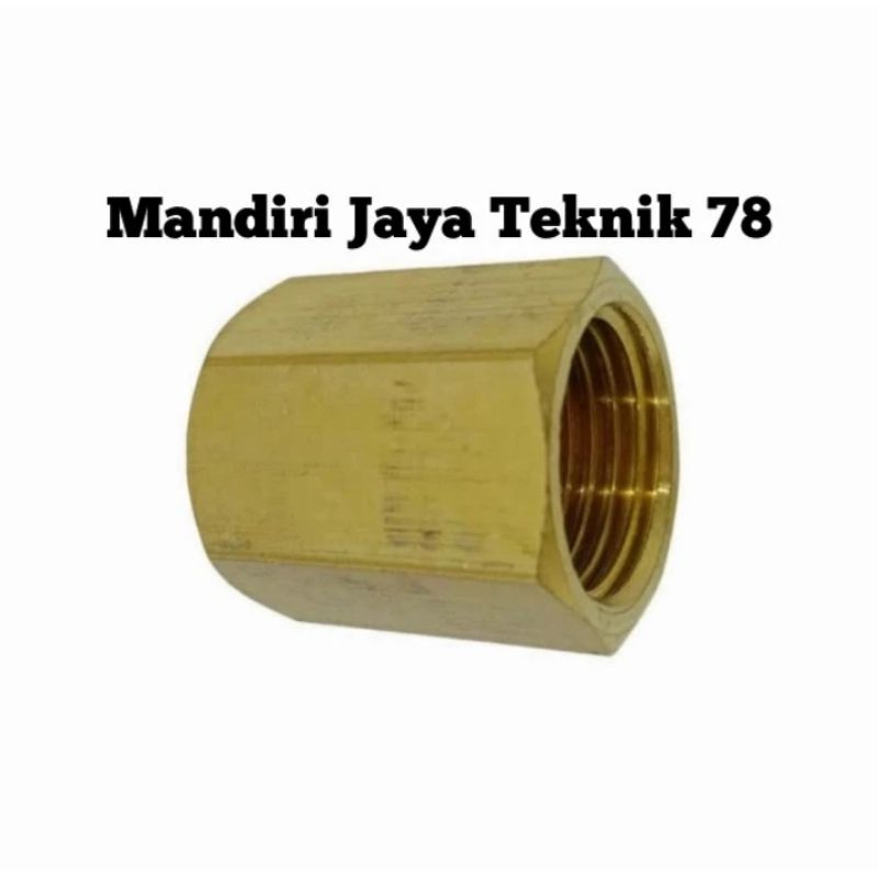 Double nepel sock drat dalam 1/8