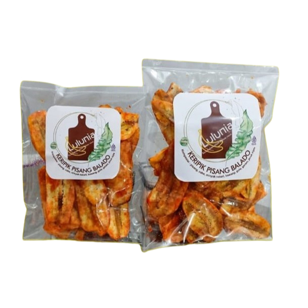 

Kripik Pisang Balado Lulunia isi 2 pack