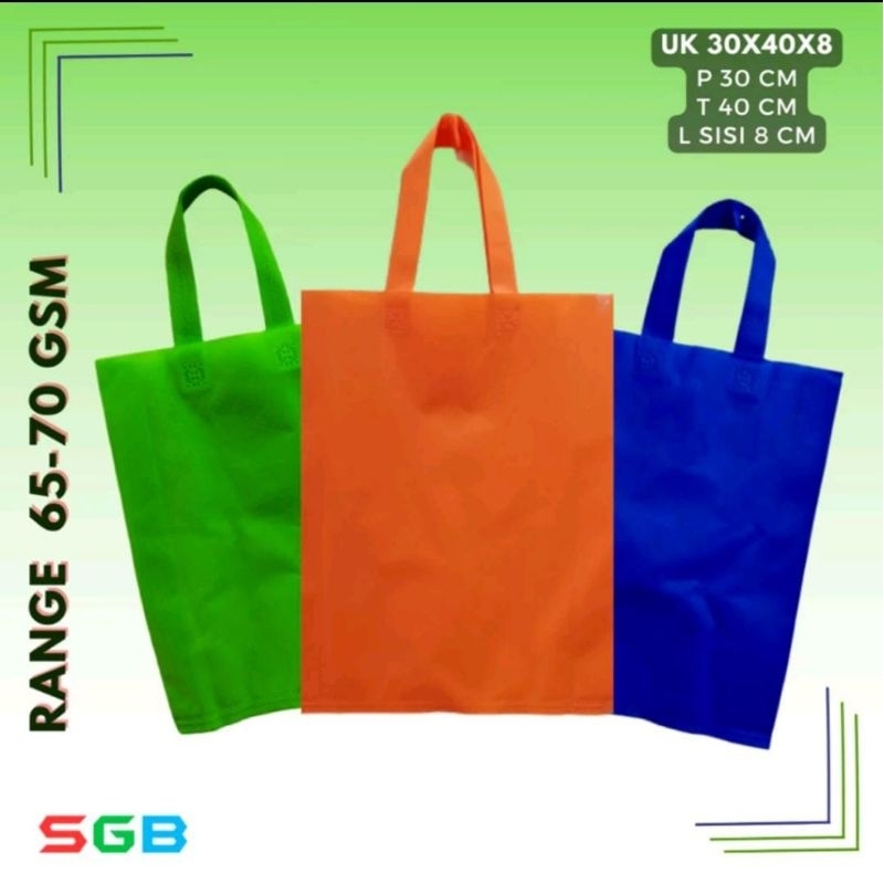 

Omah Prabot - Tas Spunbond 30x40x8 Tas Jinjing Tas Belanja Goodiebag