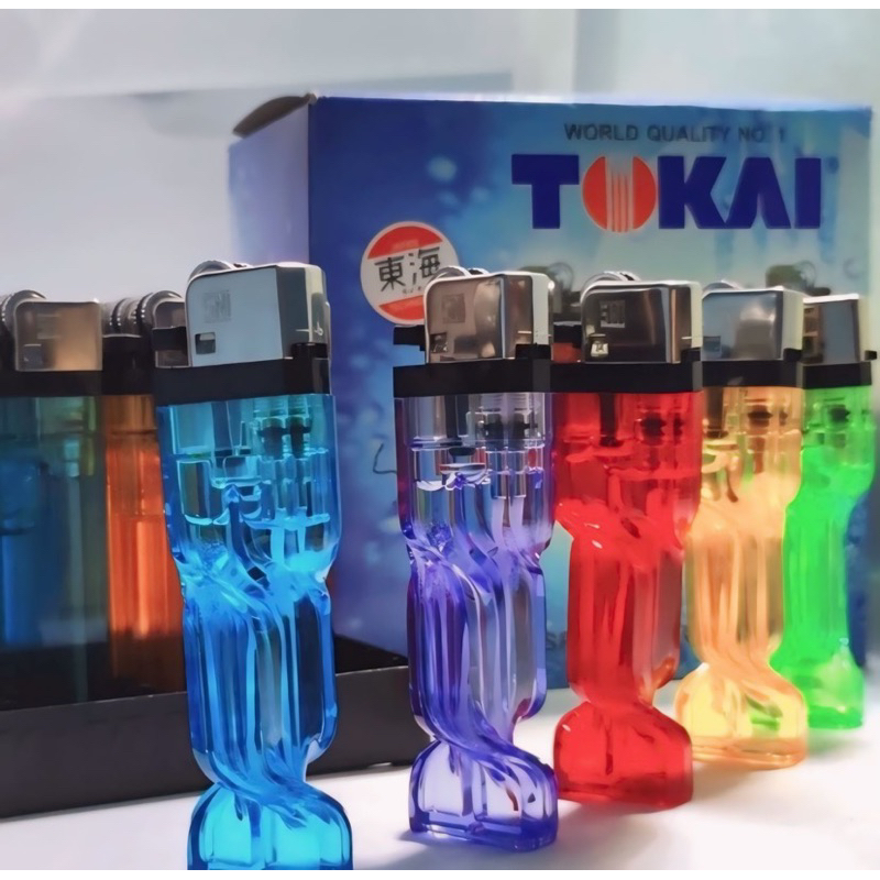 Korek Api unik Tokai Plintir melintir 100% Original