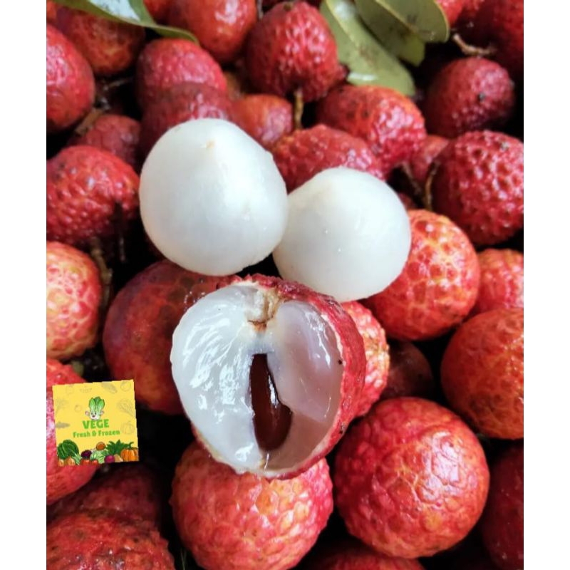 

LECI MERAH | Buah Leci | Leci kulit merah manis | leci 500 gram