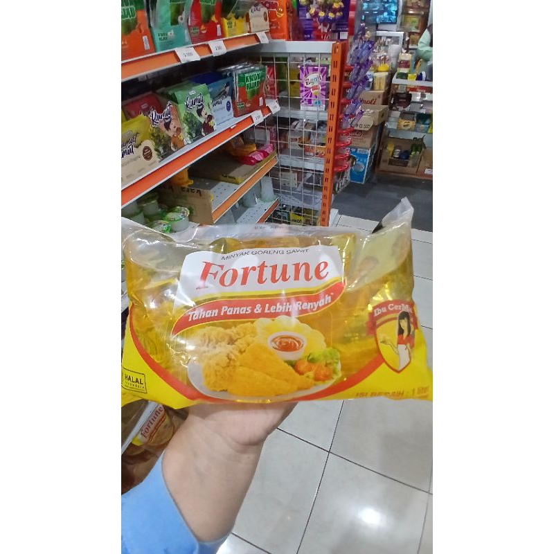 

MINYAK GORENG FORTUNE BANTAL 1kg