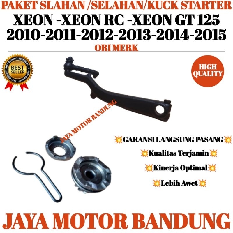SELAHAN +GIGI PINION STATER STARTER XEON CARBU XEON RC XEON GT 125 SLAHAN XEON