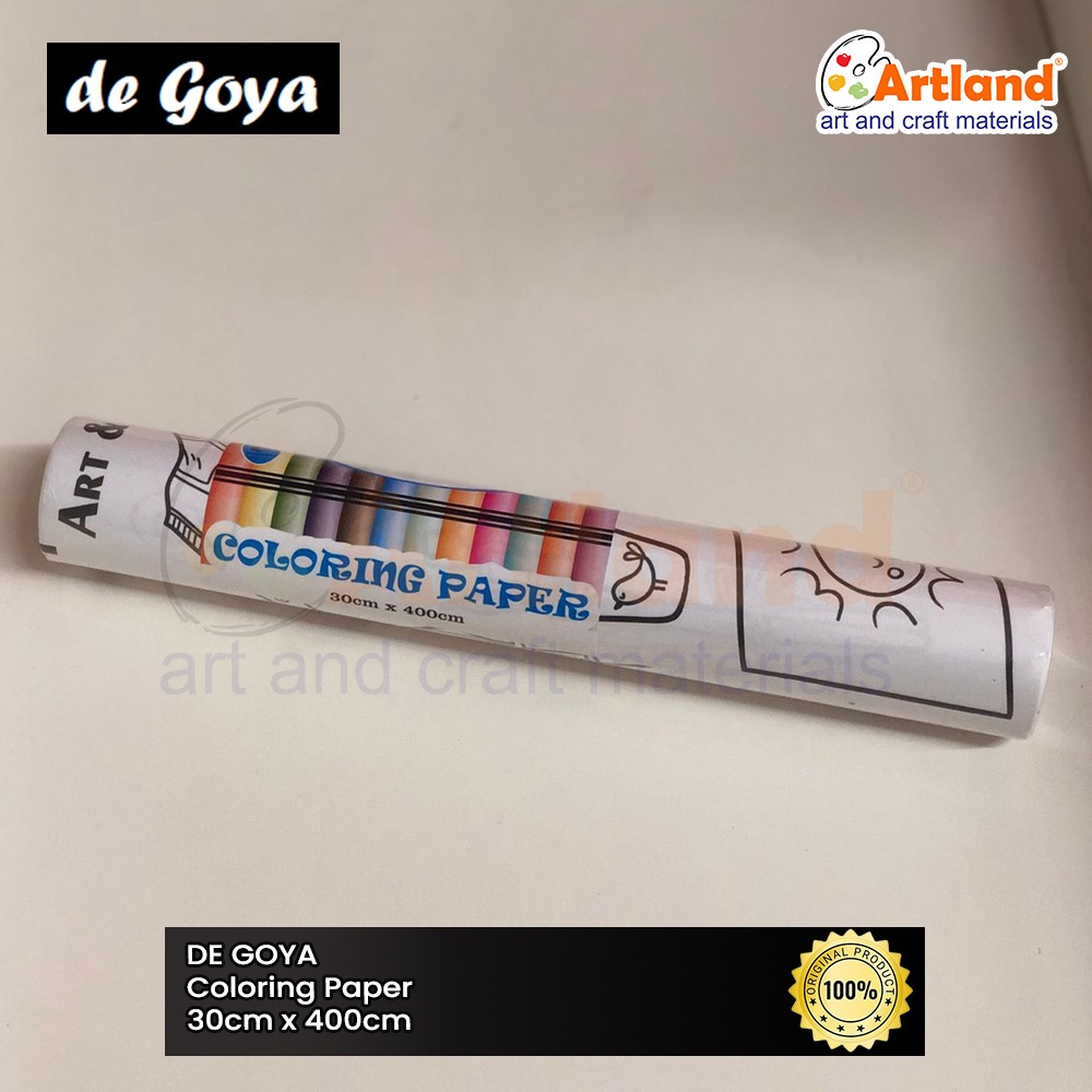 

Kertas Gambar Gulung De Goya 30x400cm – Untuk Anak & Proyek Kreatif