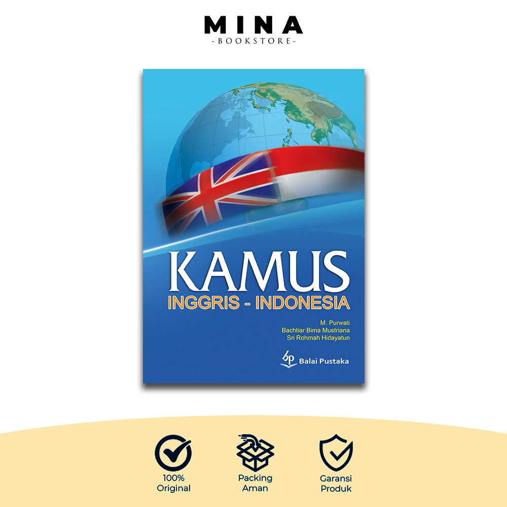 Kamus Inggris-Indonesia (Balai Pustaka - HC) | Kamus Terjemahan Lengkap Bahasa Inggris ke Bahasa Ind