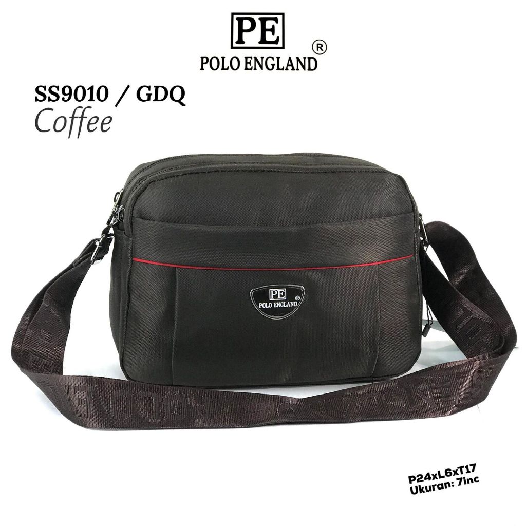 Polo England TAS SELEMPANG POLO ENGLAND TAS SLINGBAG UNTUK LAKI LAKI SS9010