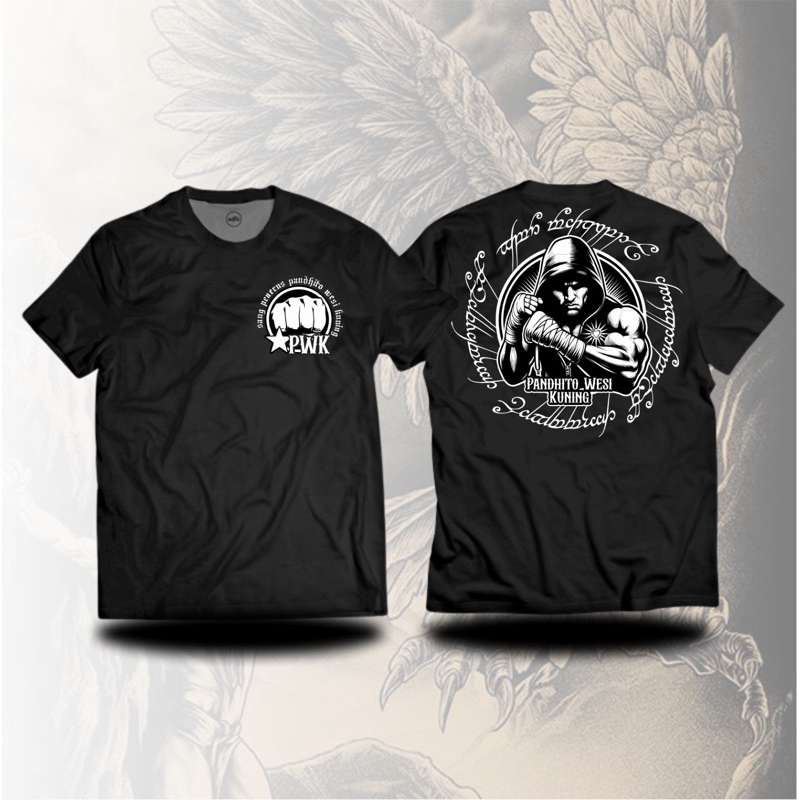 Kaos PSHT Pandhito Wesi Kuning PWK Sang Penerus Pandhito Wesi Kuning Terbaru