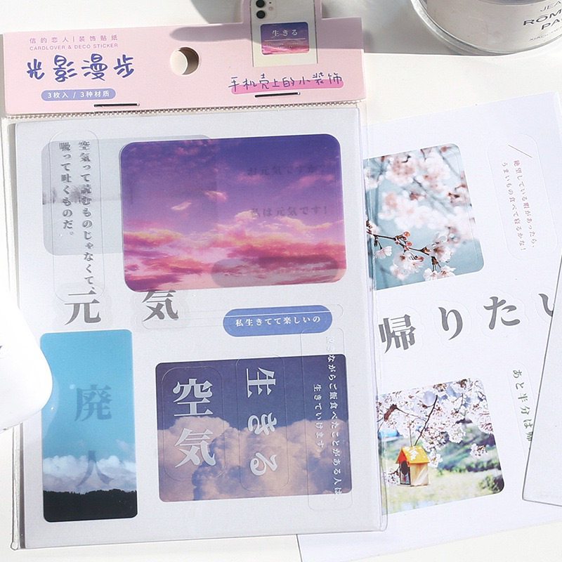 

[B728] Pecinta Stiker Dekorasi Huruf Seri Romantis Kehidupan dalam Dekorasi Harian Gadis Lucu Transparan 6 Gaya