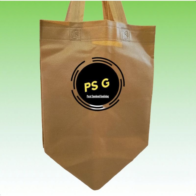 

iDk90 1Lusin (isi 12pcs) Tas spunbond Handle box dus kotak 27x25 tinggi 28cm