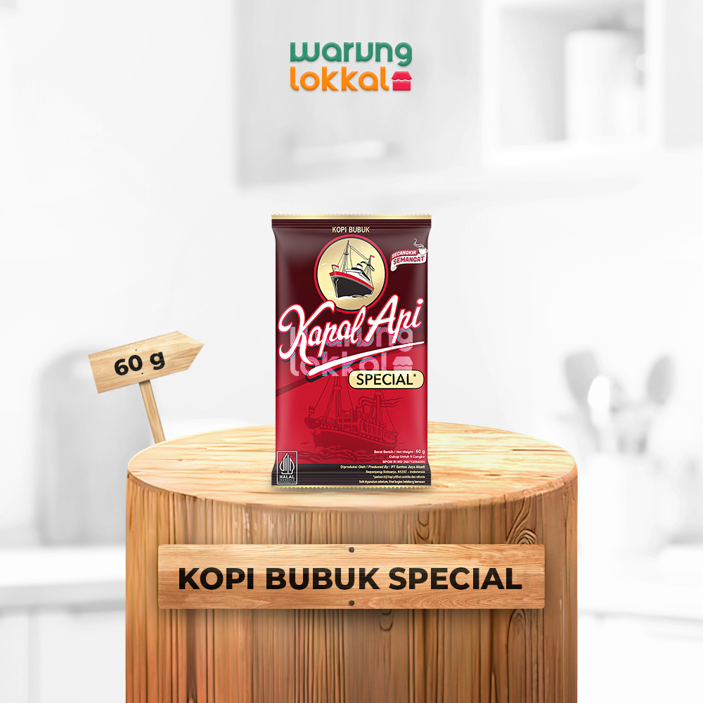 

Kapal Api Kopi Special 60g - Warung Lokkal