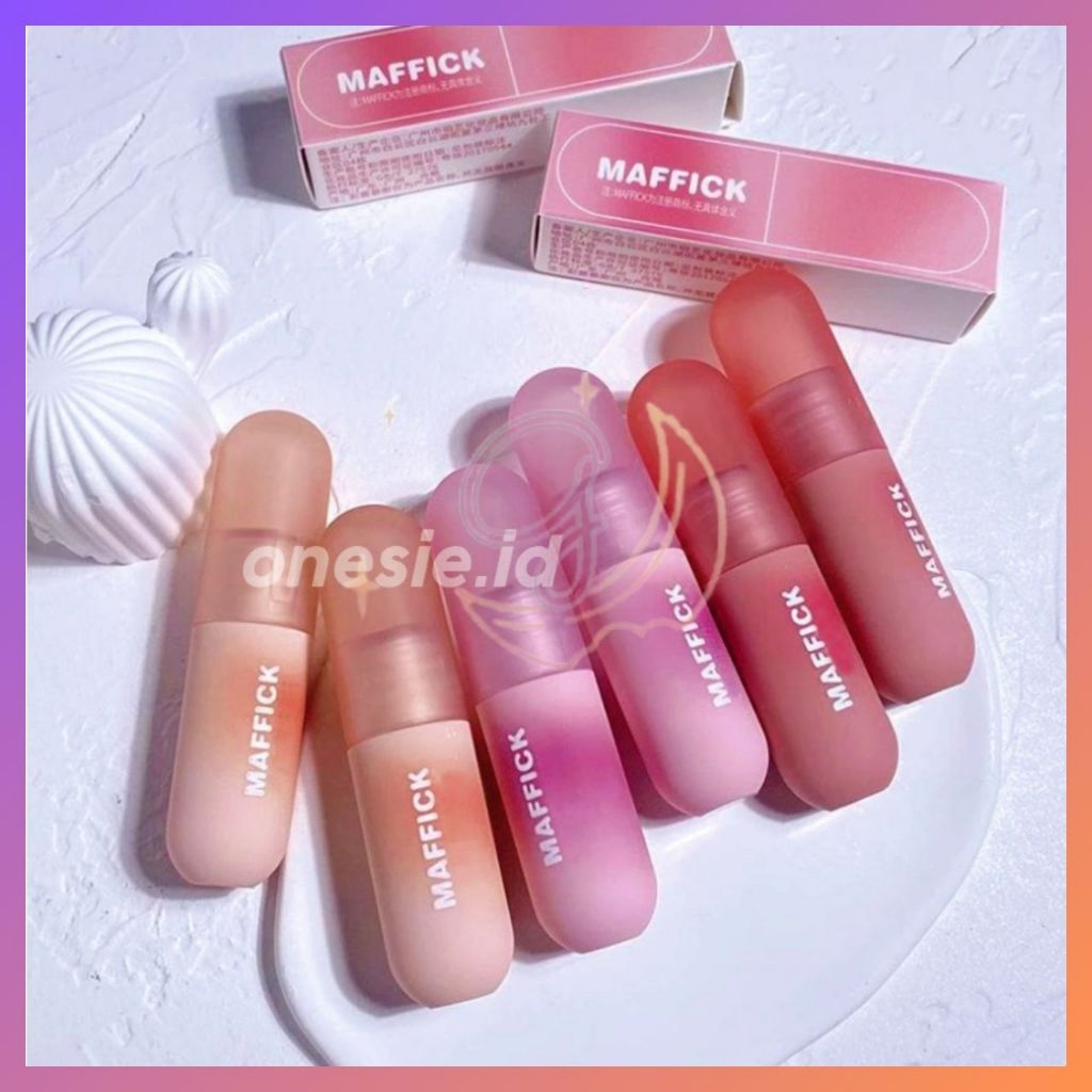 LIPSTIK MAFFICK Lipstick Capsul  Matte Velvet Lip Cream Lipstik Clay XX086