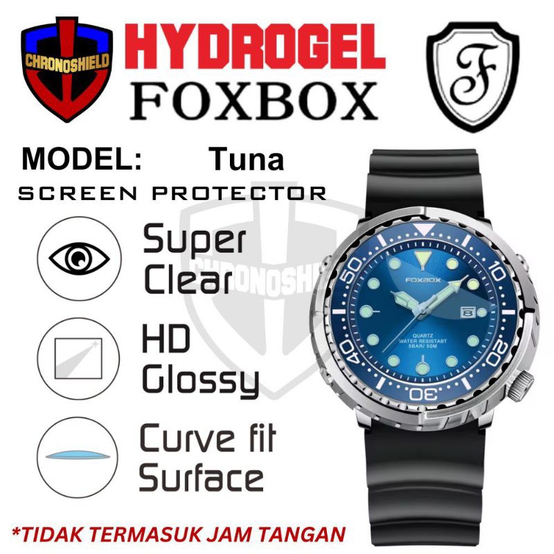 Antigores Jam Tangan FOX BOX FOXBOX TUNA Hydrogel