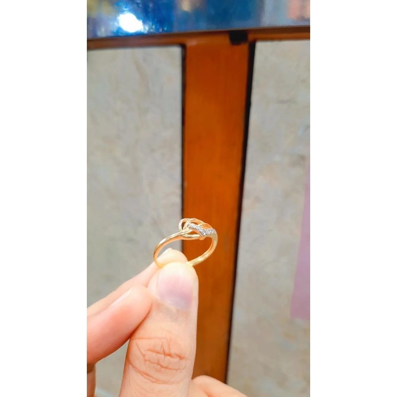 Cincin Dewasa Ukuran 10 1 Gram Kadar 6k